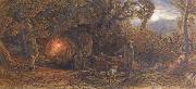 Samuel Palmer, A Wagoner Returning Home